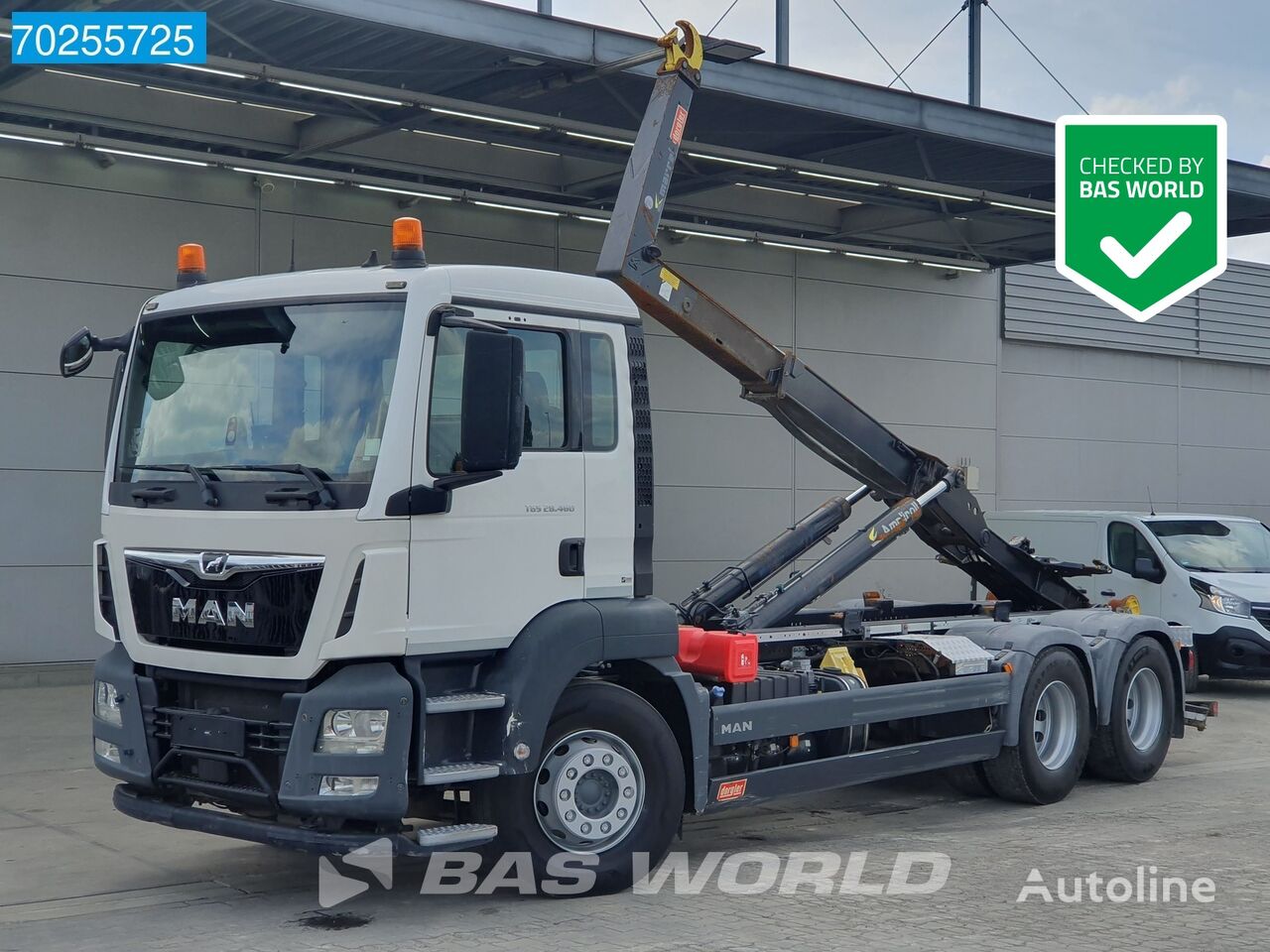 MAN TGS 28.460 6X2 Liftachse 20T Marrel Euro 6 kamion rol kiper