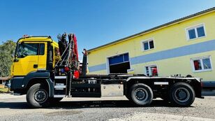 MAN TGS 33.440 / 6x4 / Hook Lift Truck / HMF crane kroghejs