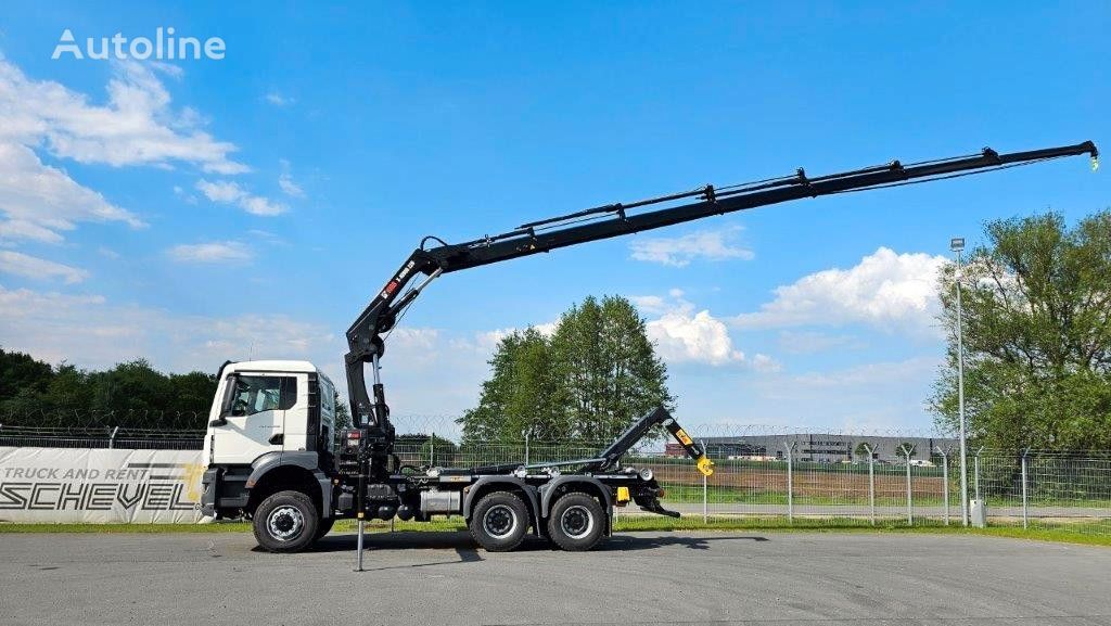 new MAN TGS 33.480  hook lift truck