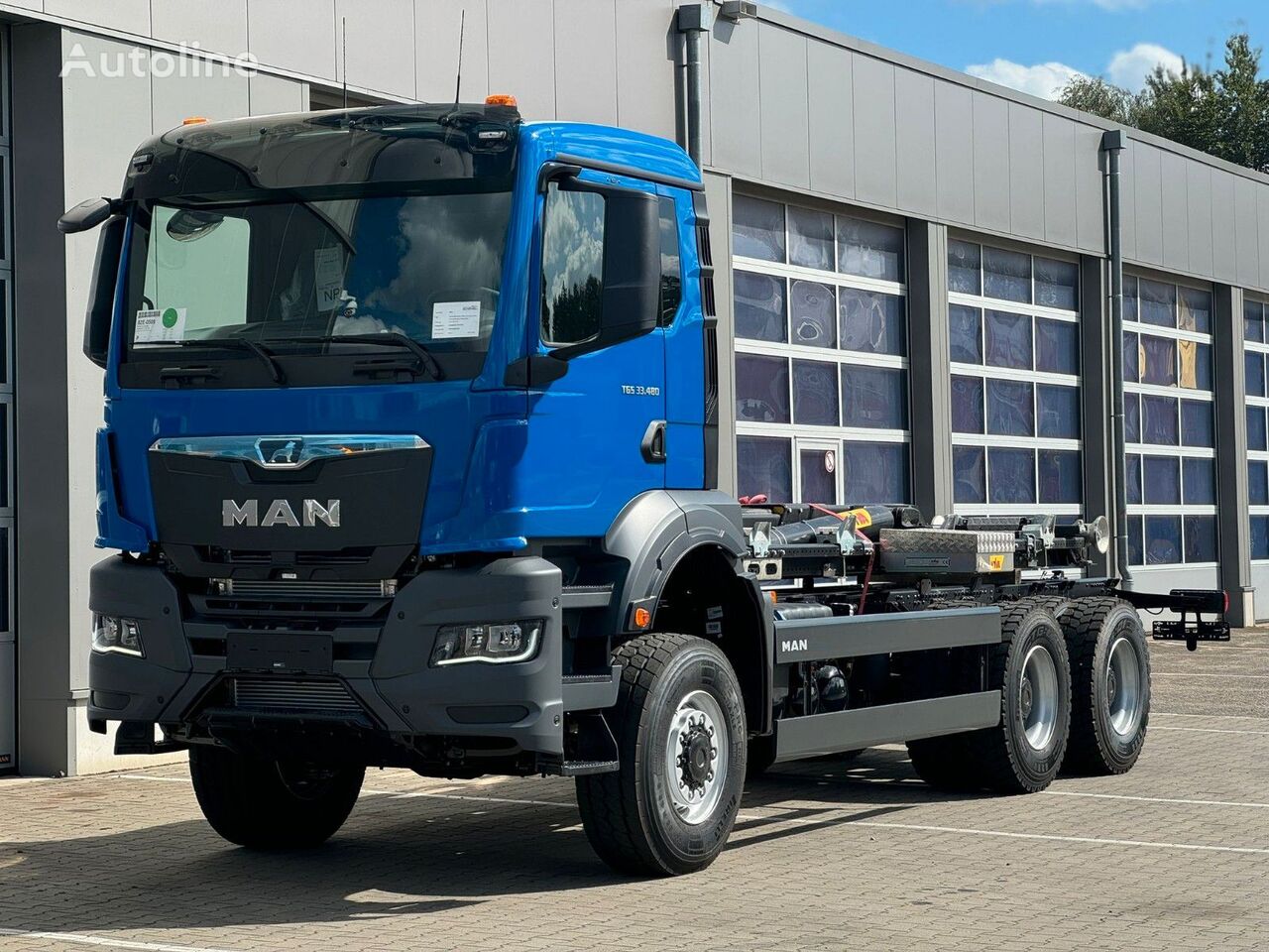 camion cu cârlig MAN TGS 33.480 Abrollkipper HYVA  / 26-55s 6x6 nou