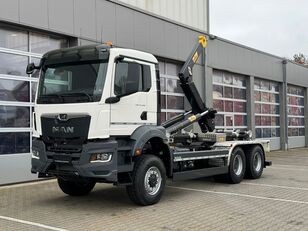 new MAN TGS 33.480 Abrollkipper HYVA  / 26-55s 6x6/60Ton hook lift truck