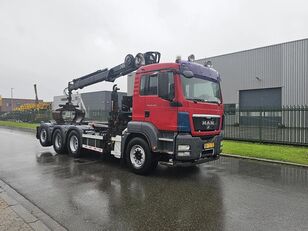 MAN TGS 35.440 8x4 HIAB 166 D-2 HIDUO cami&oacute;n con gancho
