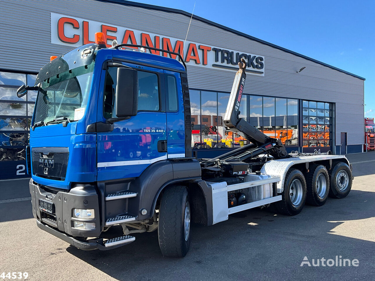 MAN TGS 35.440 8x4 Multilift 26 Ton haakarmsysteem camión con gancho