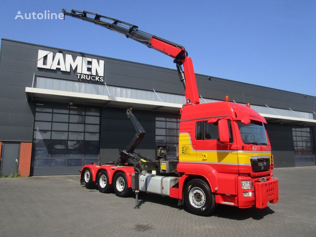 MAN TGS 35.440 TGS 35.440 8x4-4 Tridem Haakarm+ Kraan hook lift truck