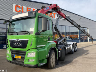 MAN TGS 35.460 8x2 Euro 6 HMF 26 Tonmeter laadkraan haakarm vrachtwagen