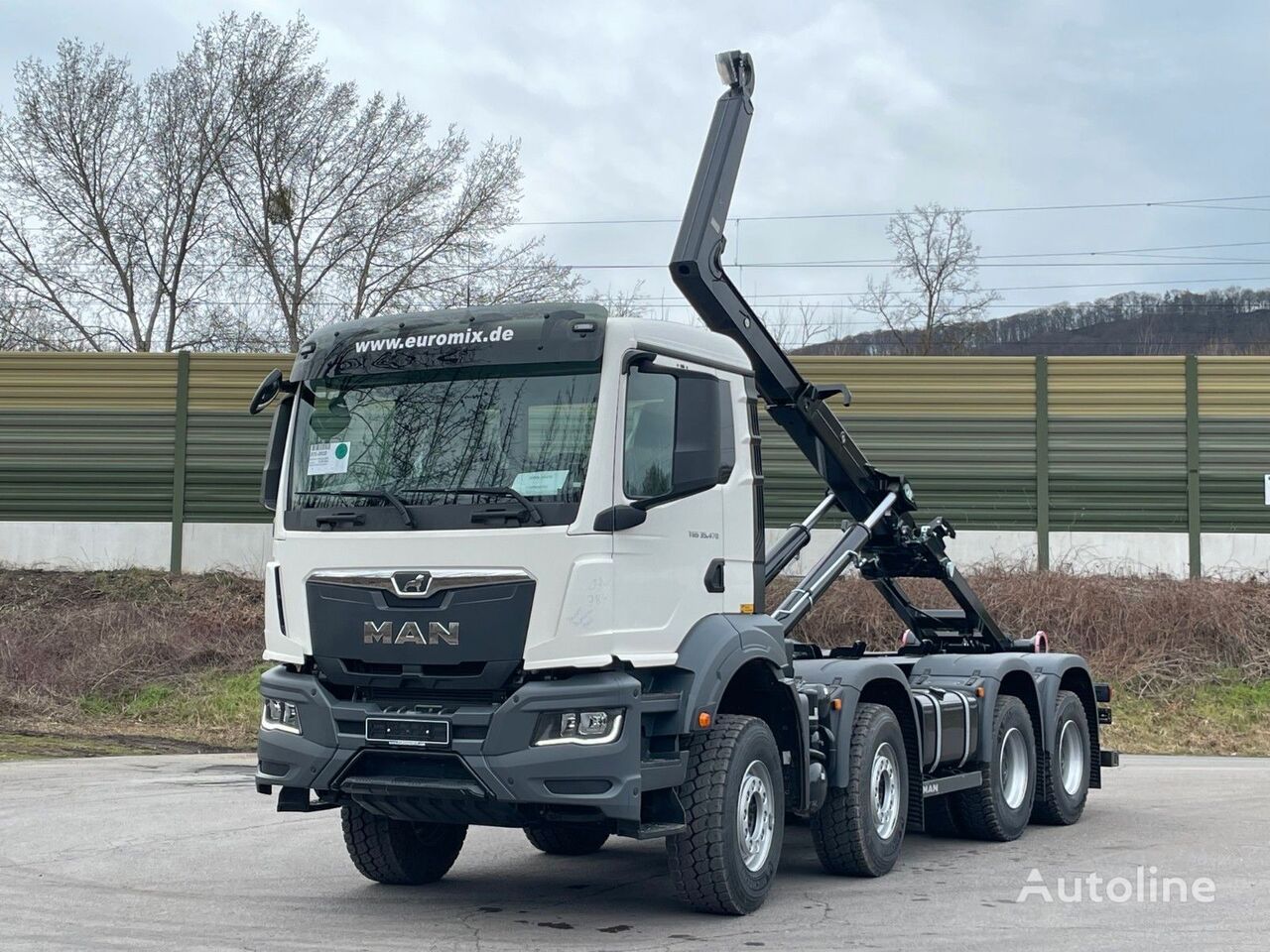 new MAN TGS 35.480  hook lift truck