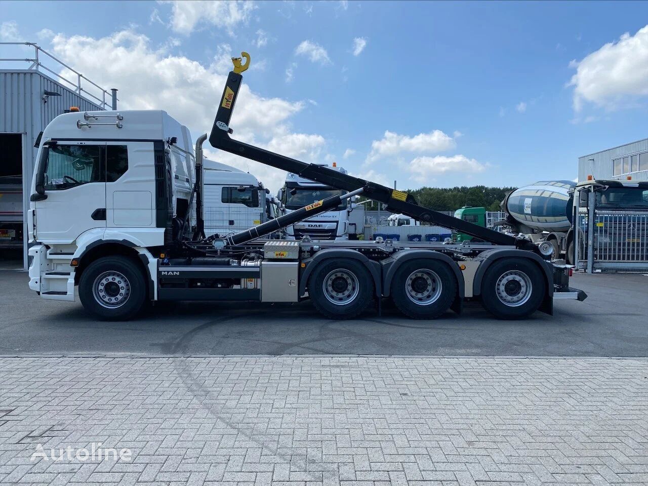 new MAN TGS 35.480 8x4-4 BL | HYVA haakarm 26-62-S | Automaat | Hydrauli hook lift truck