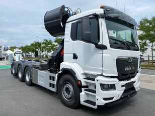 camion ampliroll MAN TGS 35.480 8x4-4 BL | kraan HMF 1943-Z2 | HyvaLift Titan 26-57-S neuf