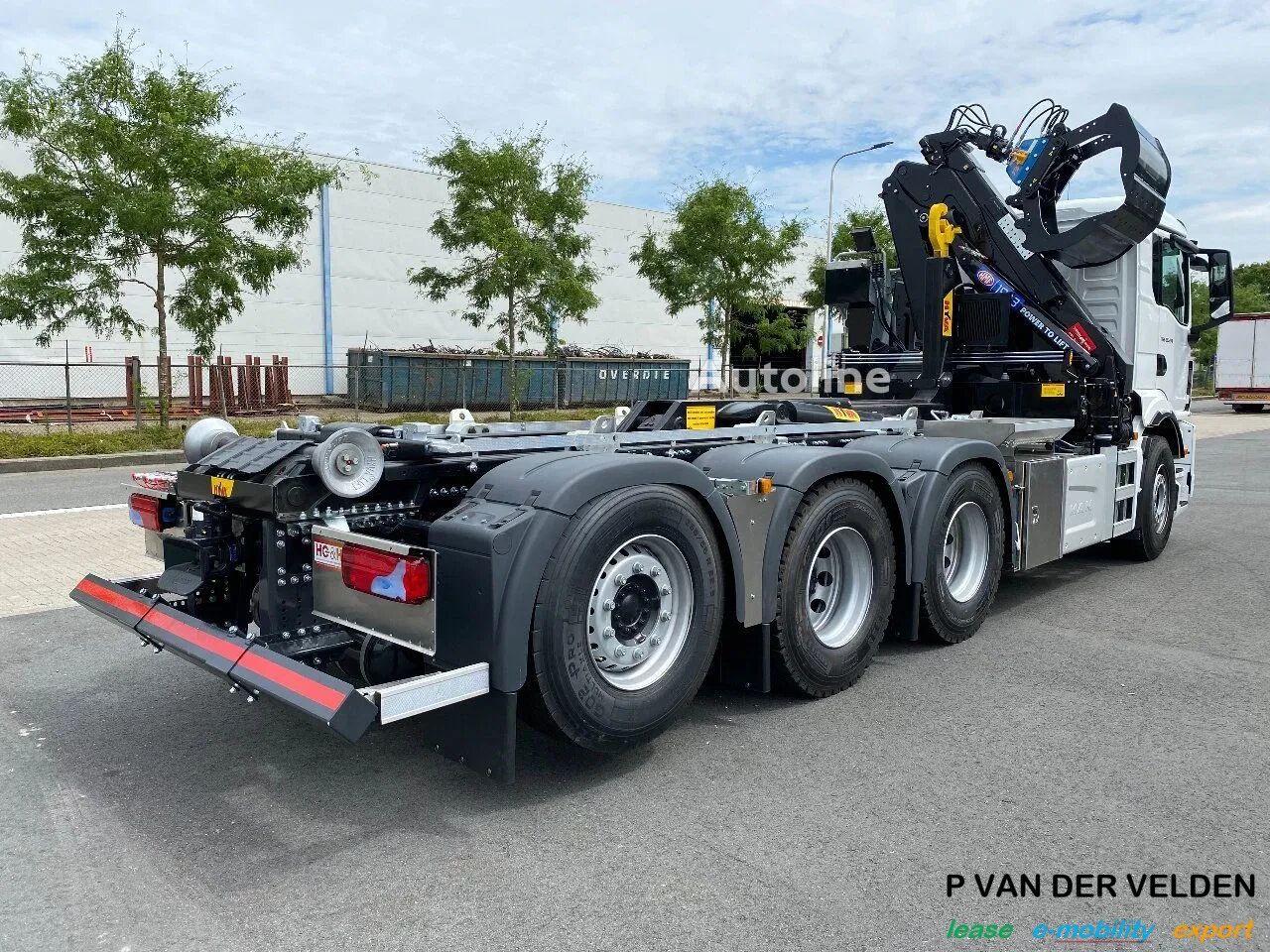 جديدة شاحنة ذات الخطاف MAN TGS 35.480 8x4-4 BL | kraan HMF 1943-Z2 | HyvaLift Titan 26-57-S