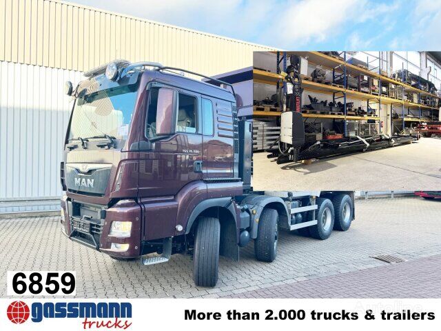 Camion ampliroll MAN TGS 35.500 8X6H BL, HydroDrive, PriTarder - Autoline