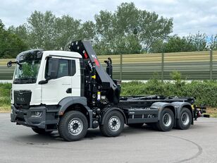 camion cu c&acirc;rlig MAN TGS 41.440 8x4 Abrollkipper + Kran HIAB 658E6 nou