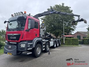 MAN TGS 50.460 10X4-6 BLL Euro 6 met 30 ton haakarm en HMF 1943 Z2 k hook lift truck