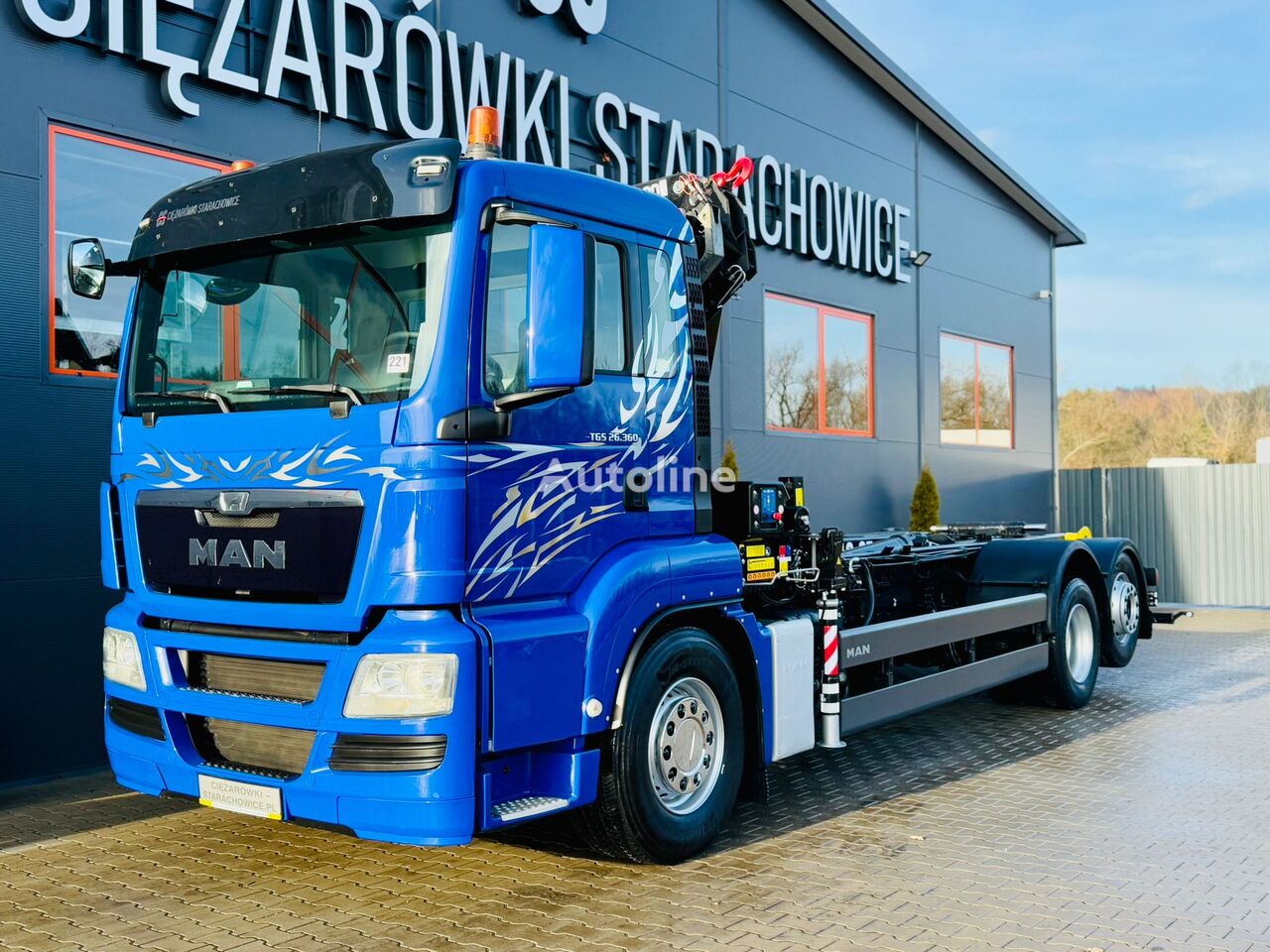 MAN TGS TGX 26.360 haakarm vrachtwagen