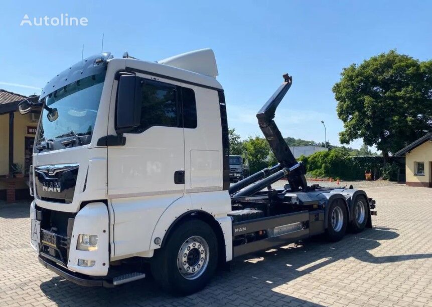 MAN TGX 26.440  hook lift truck