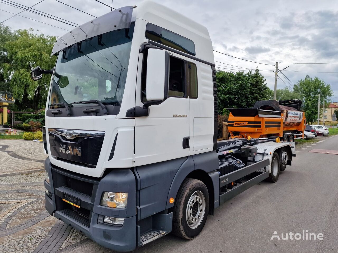 MAN TGX 26.440  hook lift truck