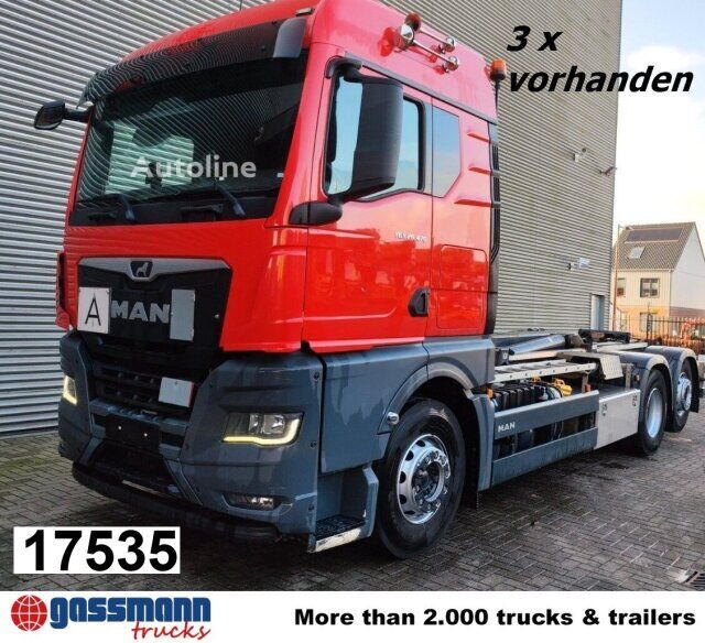 camion ampliroll MAN TGX 26.470 6X2-4 BL