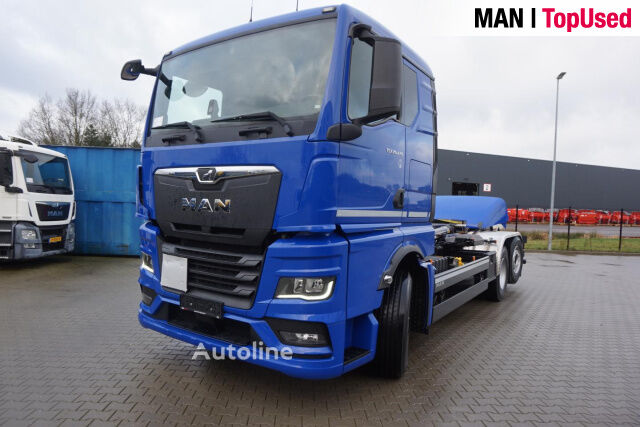 شاحنة ذات الخطاف MAN TGX 26.470 6x2-4 BL CH Abroll Kipper