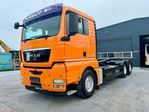 MAN TGX 26.480  hook lift truck