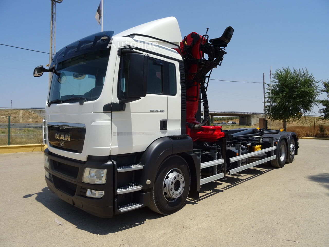 شاحنة ذات الخطاف MAN TGX 26 480