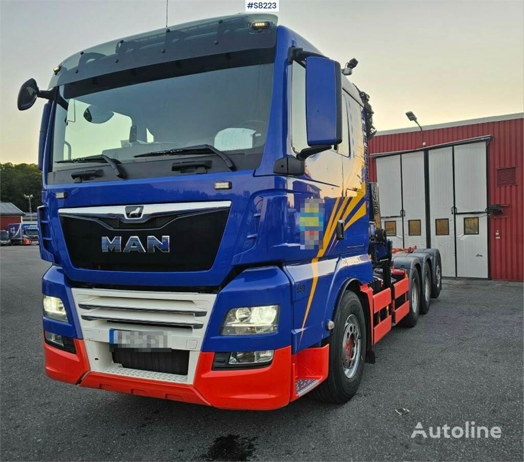 камион рол кипер MAN TGX 35.420 8X4-4 BL