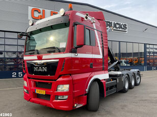 MAN TGX 35.480 8x4 Euro 6 Hyvalift 22 Ton haakarmsysteem hook lift truck