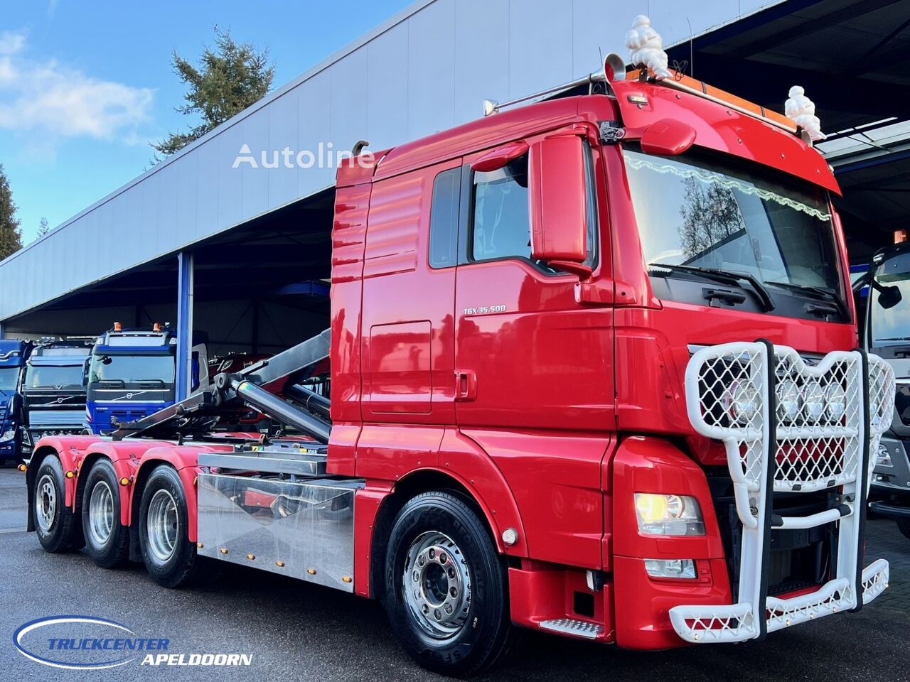 camion cu cârlig MAN TGX 35.500 8x4, Joab, Bullbar