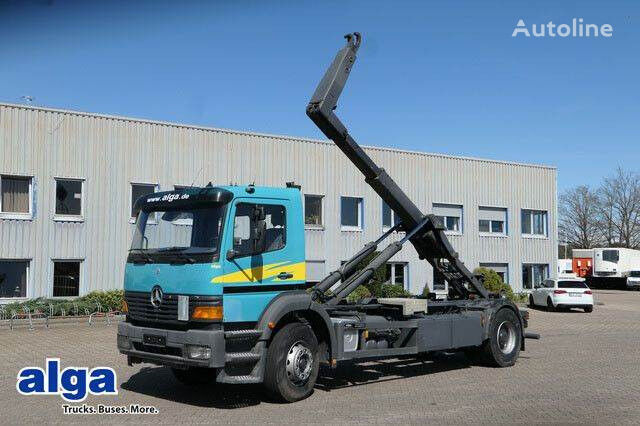 camion ampliroll Mercedes-Benz 1828 L 4x2, Hakengrät 14.55 SK, Knickarm, AHK