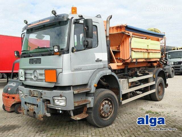 Mercedes-Benz 1833 AK 4x4, Allrad, Montageplatte, Hydr., Klima haakarm vrachtwagen