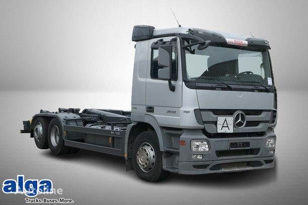 гаковий мультиліфт Mercedes-Benz 2532 L Actros 6x2, Meiller RK20.70, Klima, AHK