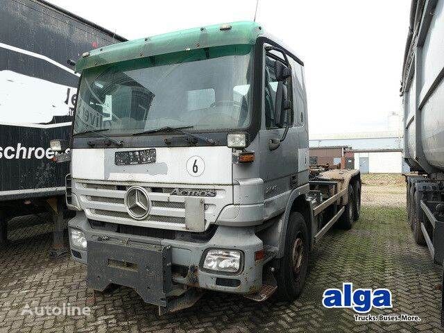 camion ampliroll Mercedes-Benz 2641 L Actros 6x4, Multilift LHZ 26056, AHK, AC