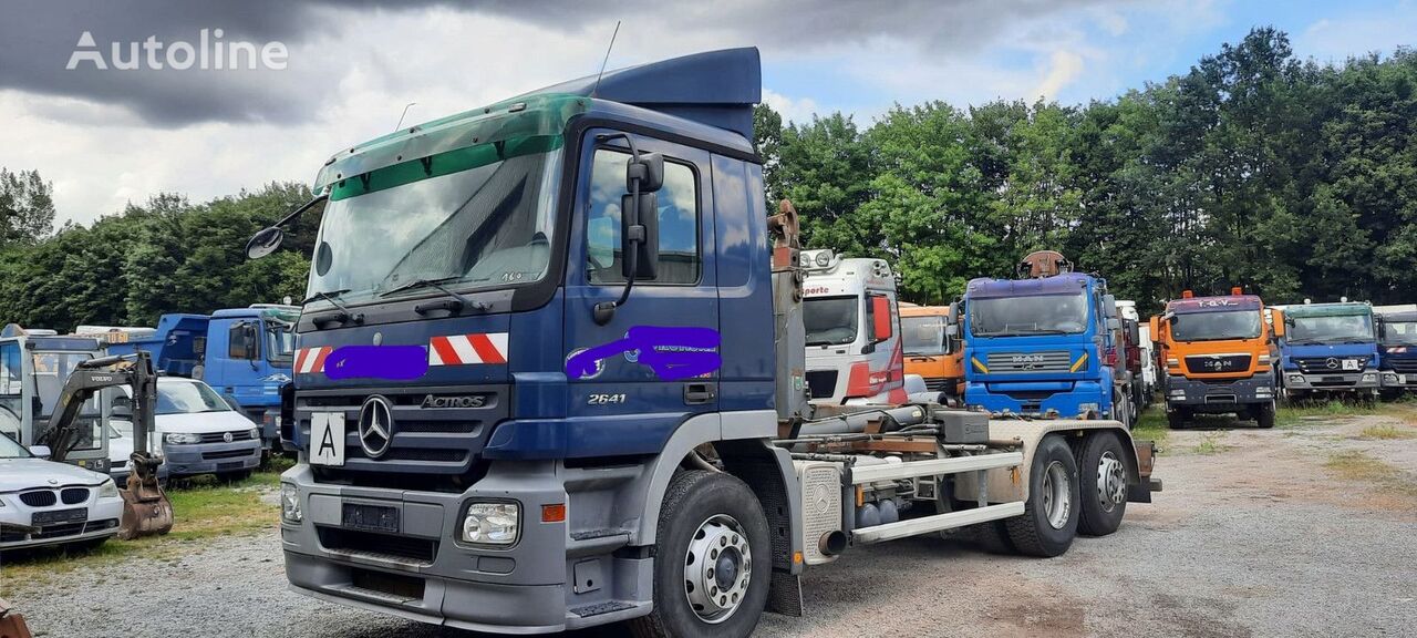 Mercedes-Benz 2641K 6x2 Abroller M-Haus Klima emelőhorgos teherautó