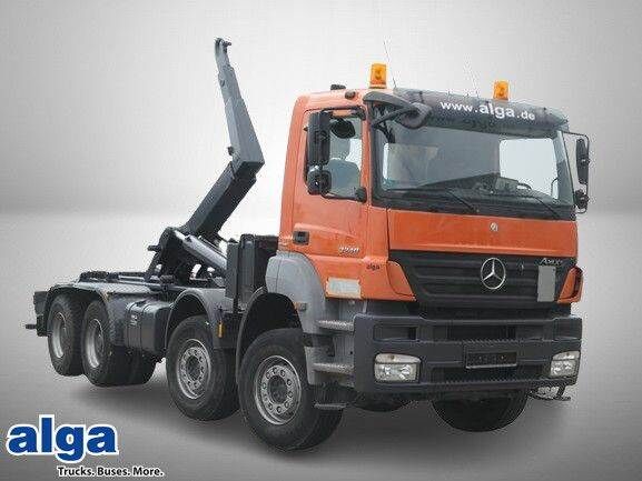 Mercedes-Benz 3240 K Axor 8x4, Hynalift 26.58 S, 4-Achser フックリフトトラック