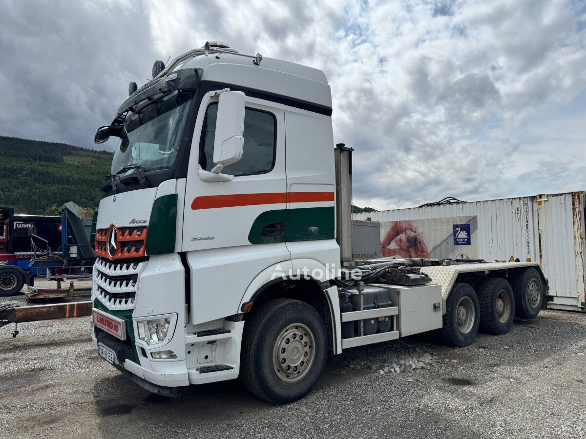 Mercedes-Benz ACTROS hook lift truck for sale | Autoline GH Mercedes-Benz ACTROS hook lift truck - Autoline