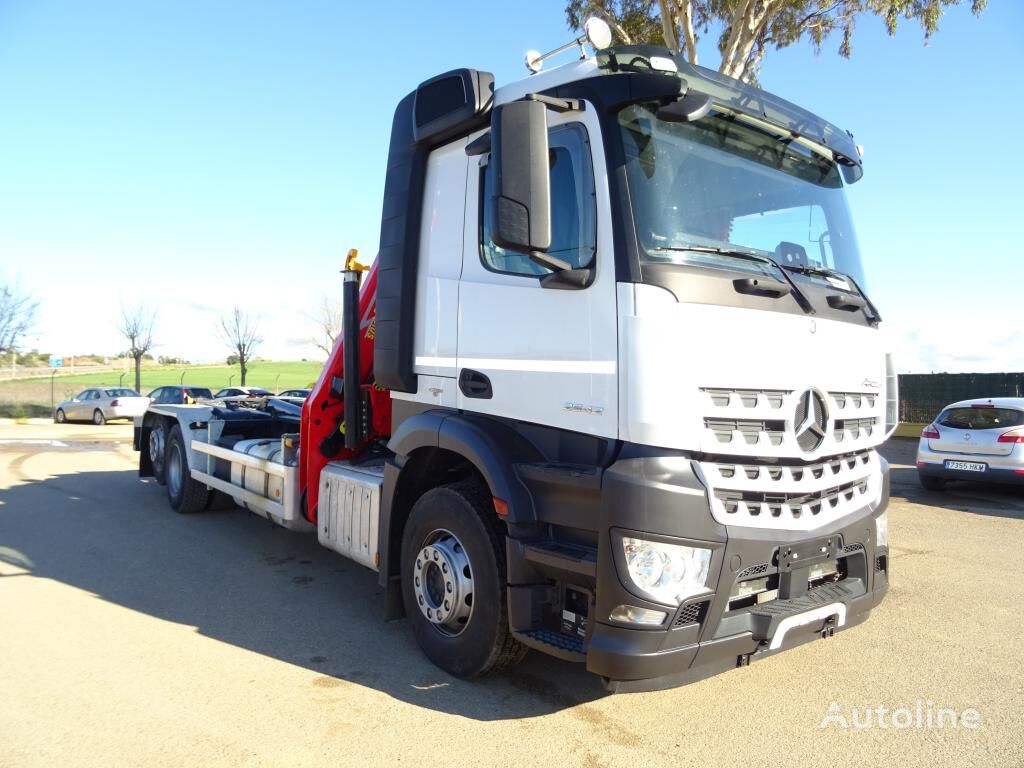 hákový nosič kontajnerov Mercedes-Benz ACTROS 25 45