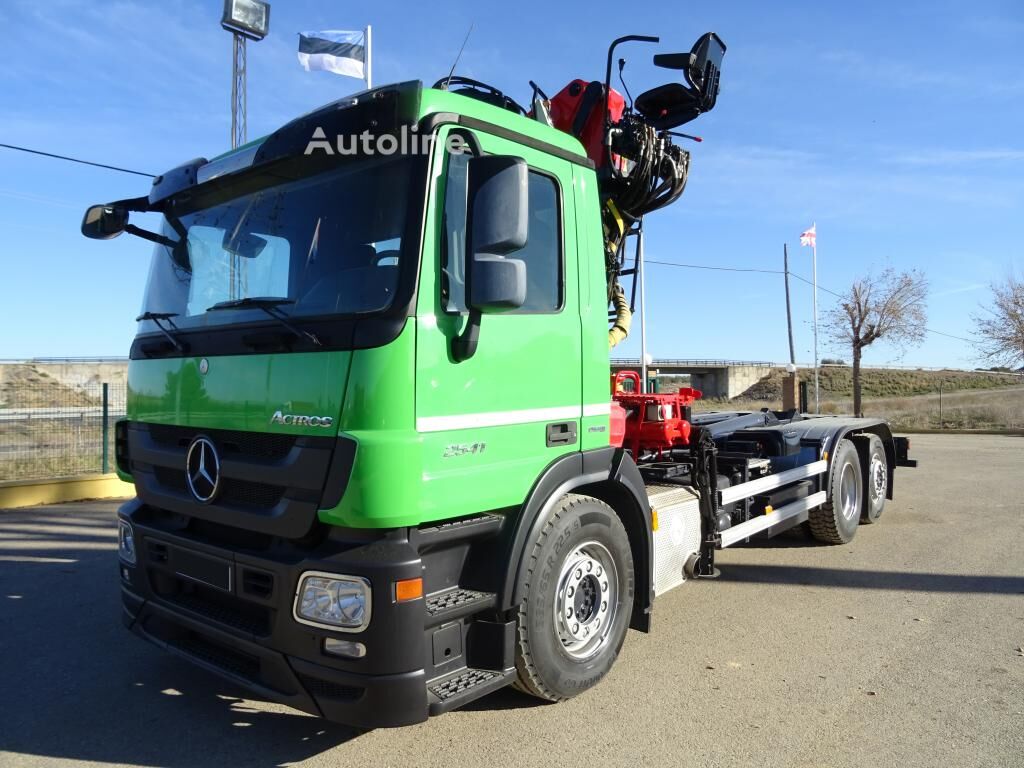 Mercedes-Benz ACTROS 2541 hook lift truck