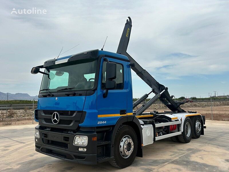 hook lift Mercedes-Benz ACTROS 2544 6X2