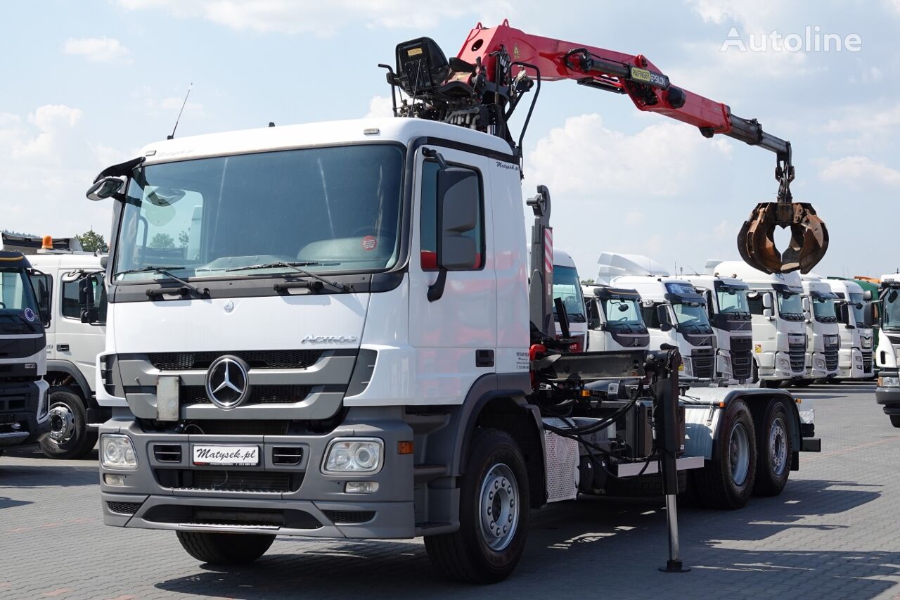 camion ampliroll Mercedes-Benz  ACTROS 2548