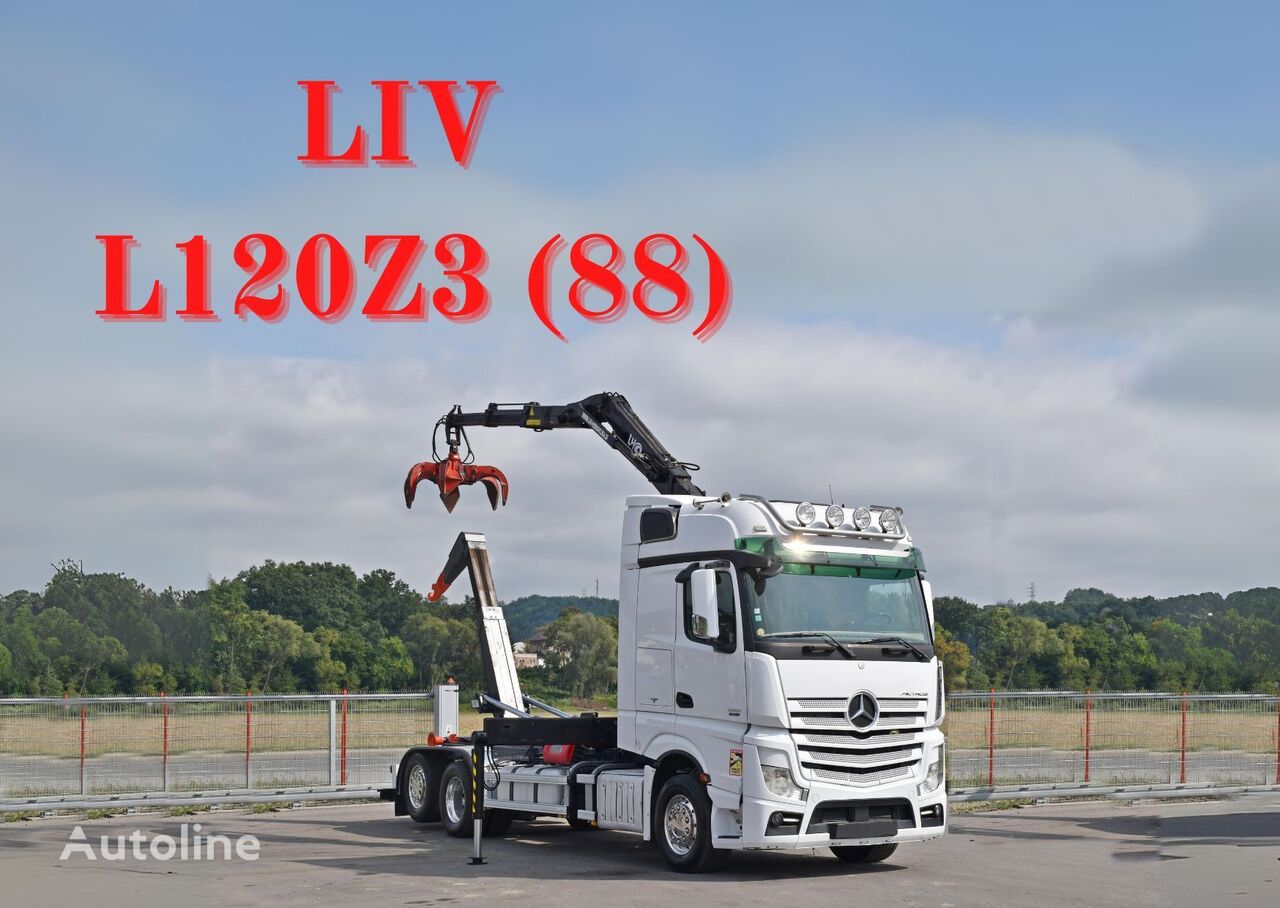 Mercedes-Benz ACTROS 2551  hook lift truck