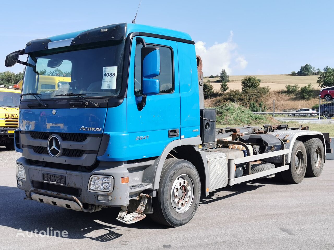 Mercedes-Benz ACTROS 2641 L  hook lift truck