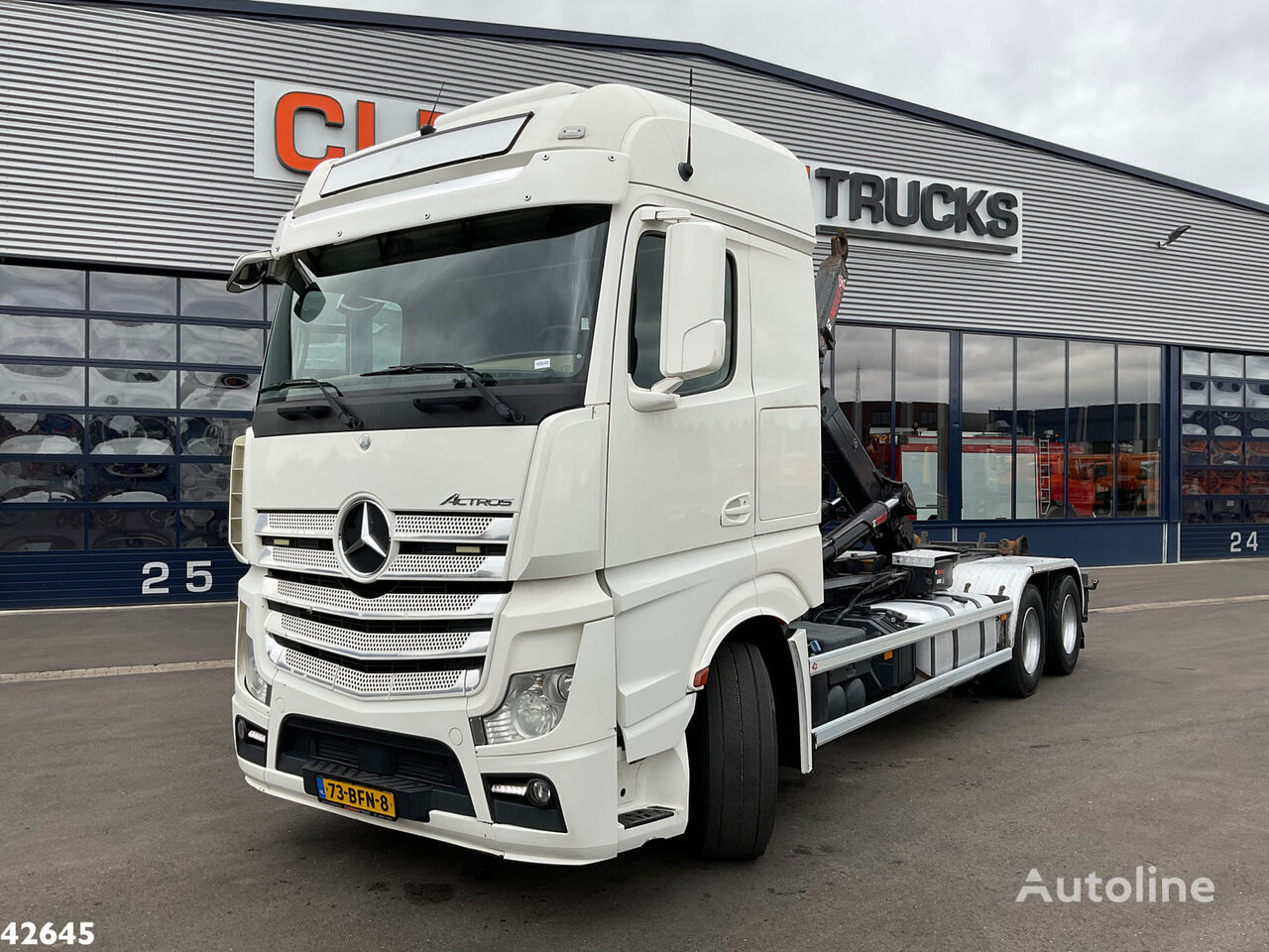 Mercedes-Benz ACTROS 2648 Euro 6 Multilift 26 Ton haakarmsysteem kroghejs