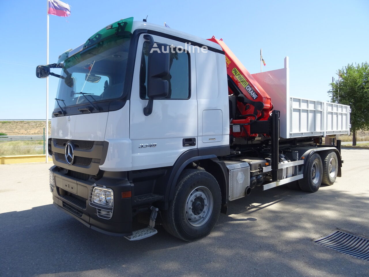 camion ampliroll Mercedes-Benz ACTROS 33 48