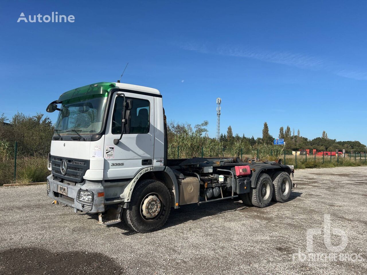 Mercedes-Benz ACTROS 3355 6x4 Camion Ampliroll 6x4 koukkulava