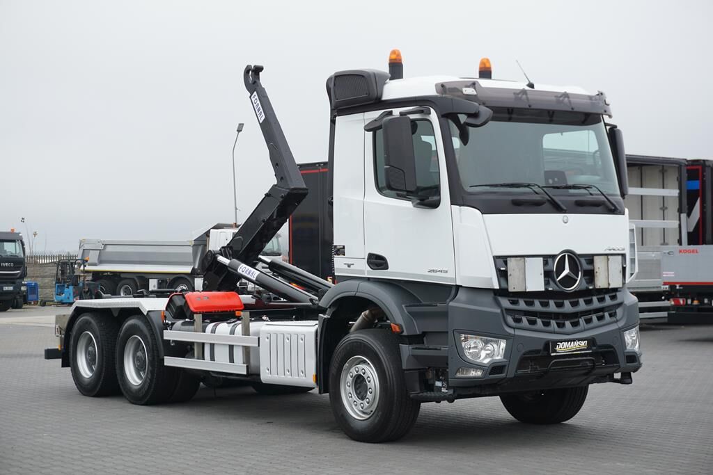 Mercedes-Benz AROCS / 2645 / ACC / EURO 6 / 6 X 4 / HAKOWIEC camión con gancho