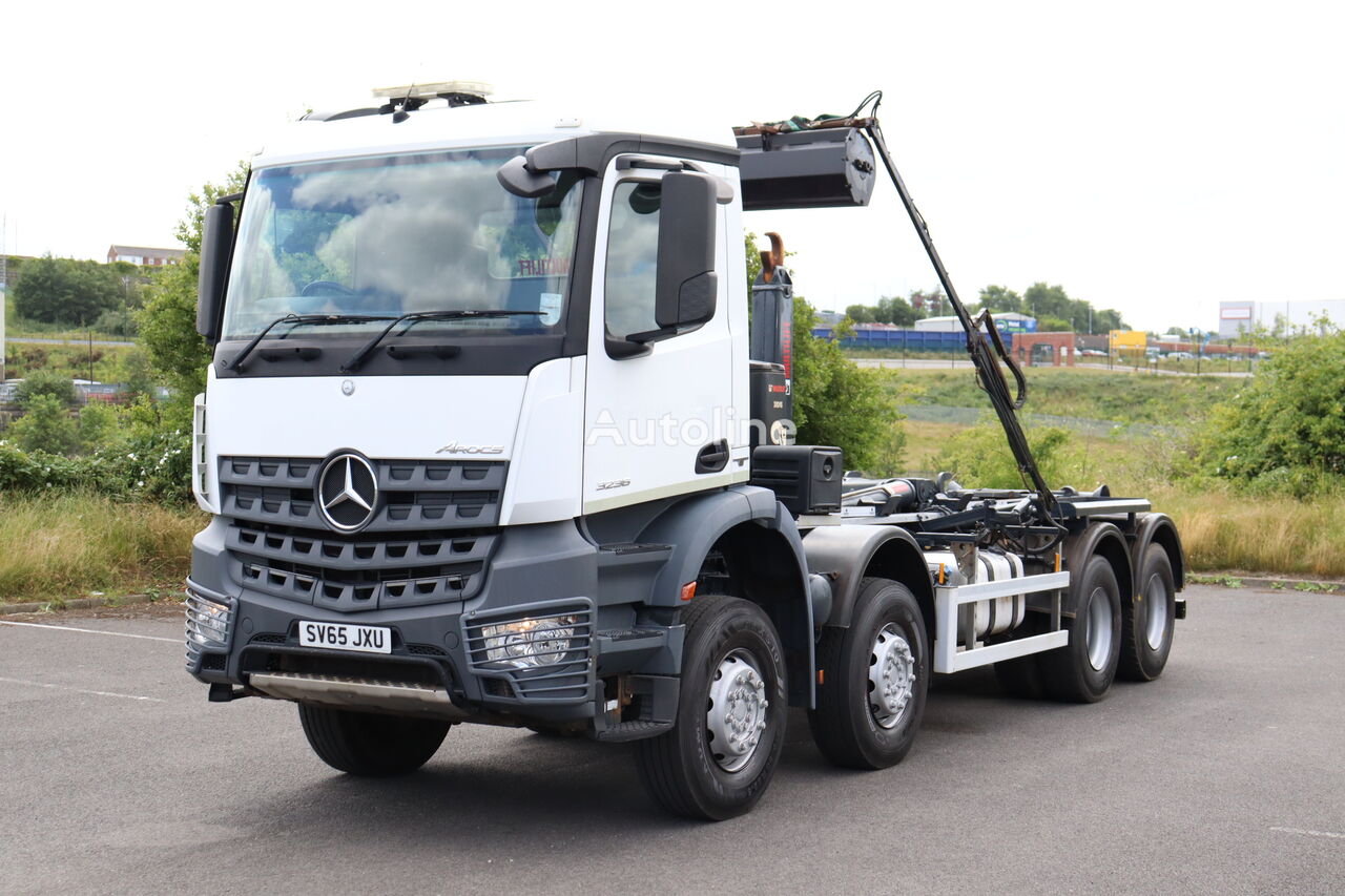 Camion ampliroll Mercedes-Benz AROCS 3236 8X4 MULTILIFT XR24S HOOKLOADER (2016) - Autoline