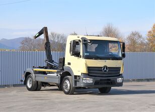 camião polibenne Mercedes-Benz ATEGO 1221 * ABROLLKIPPER * TOPZUSTAND