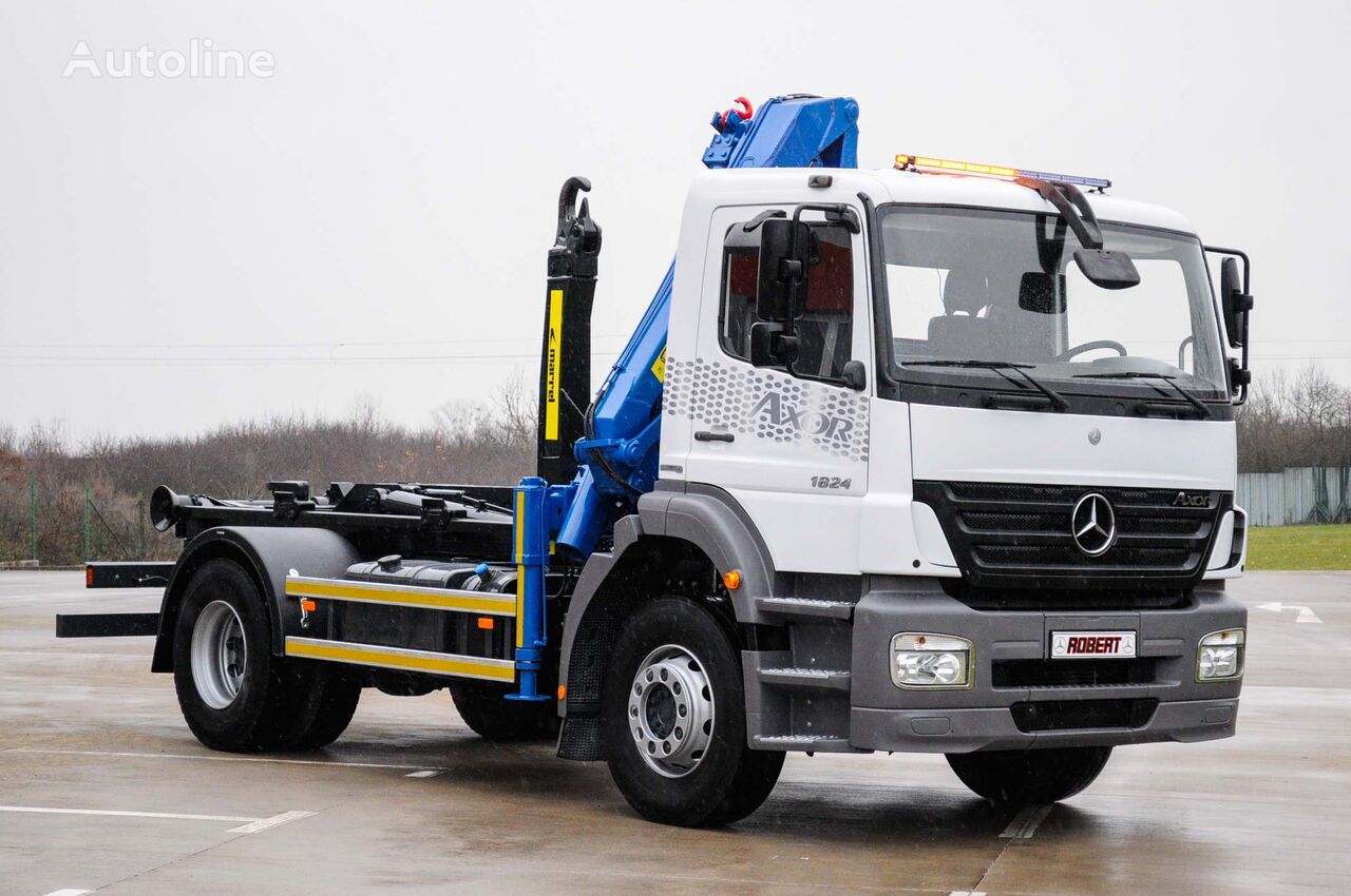 Mercedes-Benz AXOR 1824 kravas automašīna pacēlājs ar āķi