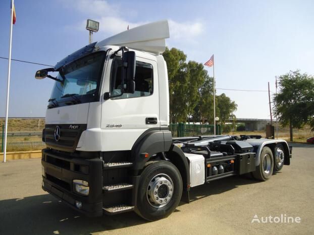 Mercedes-Benz AXOR 25 40 hook lift truck