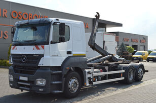 شاحنة ذات الخطاف Mercedes-Benz AXOR 2543 HOOK JANCO HS20 14T KLIMA WEBASTO Bed Steering Axle Au