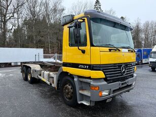 camion ampliroll Mercedes-Benz Actros 2531 6x2 Full steel manual only chassis