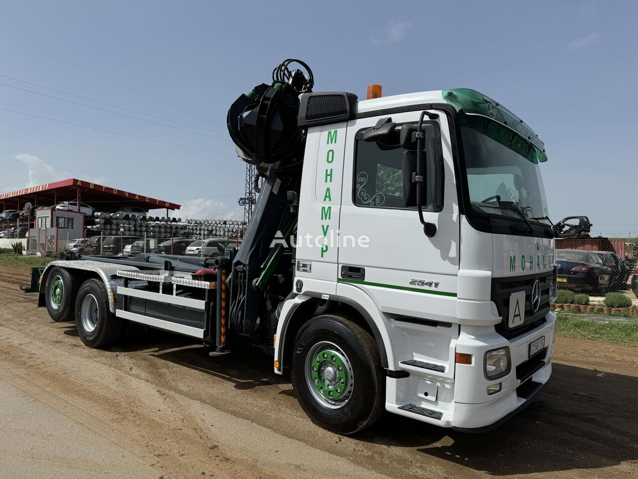 camion cu cârlig Mercedes-Benz Actros 2541